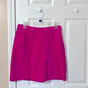 Hot Pink Corduroy Skirt